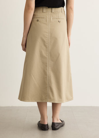 Long Trapeze Skirt