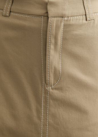 Long Trapeze Skirt