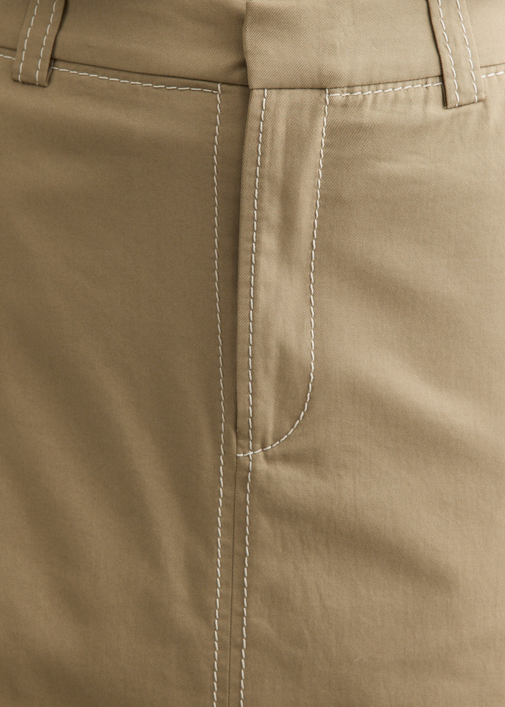 Long Trapeze Skirt