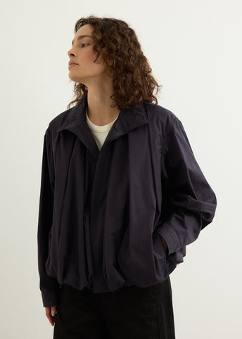 Soft Pleated Blouson