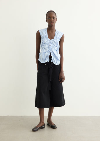 Incu Exclusive Wrinkle Sleeveless Shirt