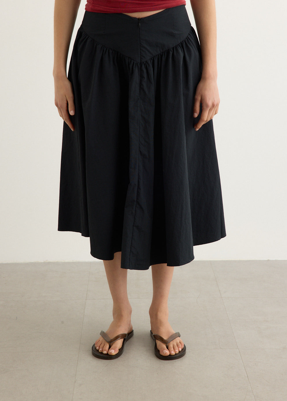 The Deba Midi Skirt