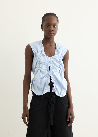 Incu Exclusive Wrinkle Sleeveless Shirt