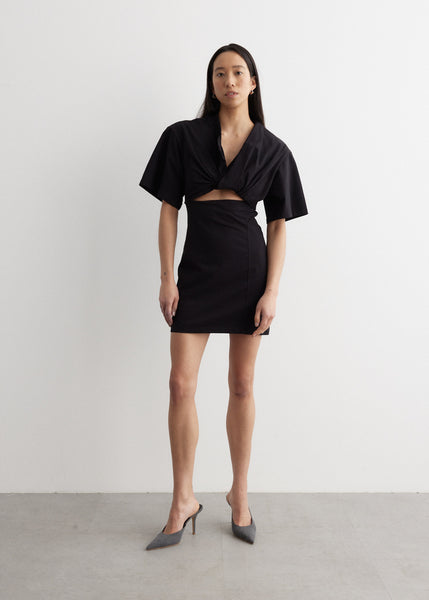 【送料&関税込】Jacquemus Bahia Dress La Robe T-shirt Bahia cotton minidress in beige - Jacquemus