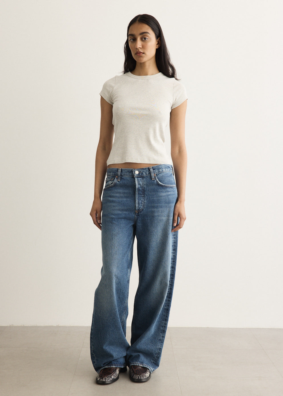 Low Slung Baggy Jeans