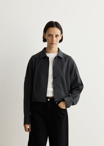 Pinched Shirt Jacket