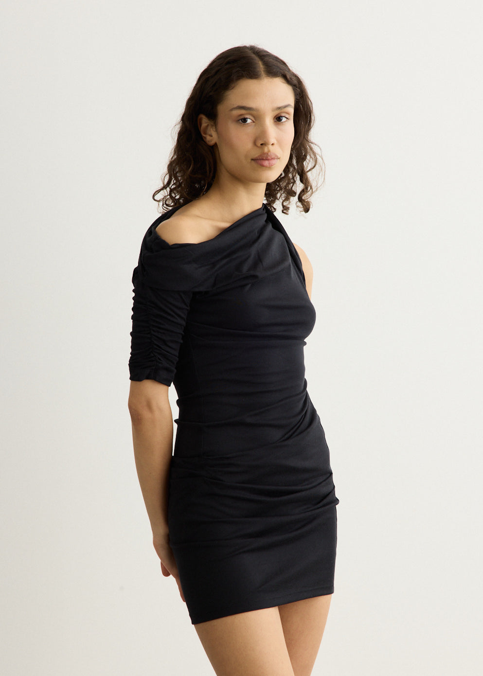 La Mini Robe Drapeado