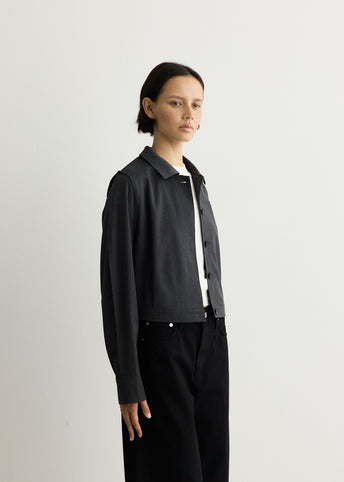 Pinched Shirt Jacket