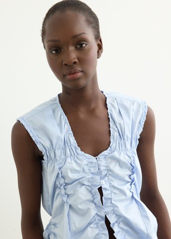 Incu Exclusive Wrinkle Sleeveless Shirt