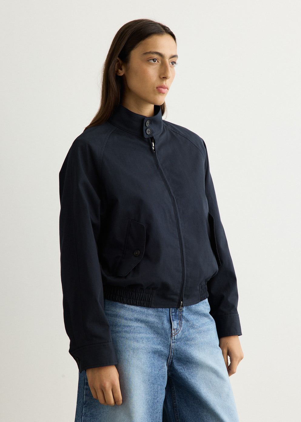 Unisex Modern Harrington Jacket