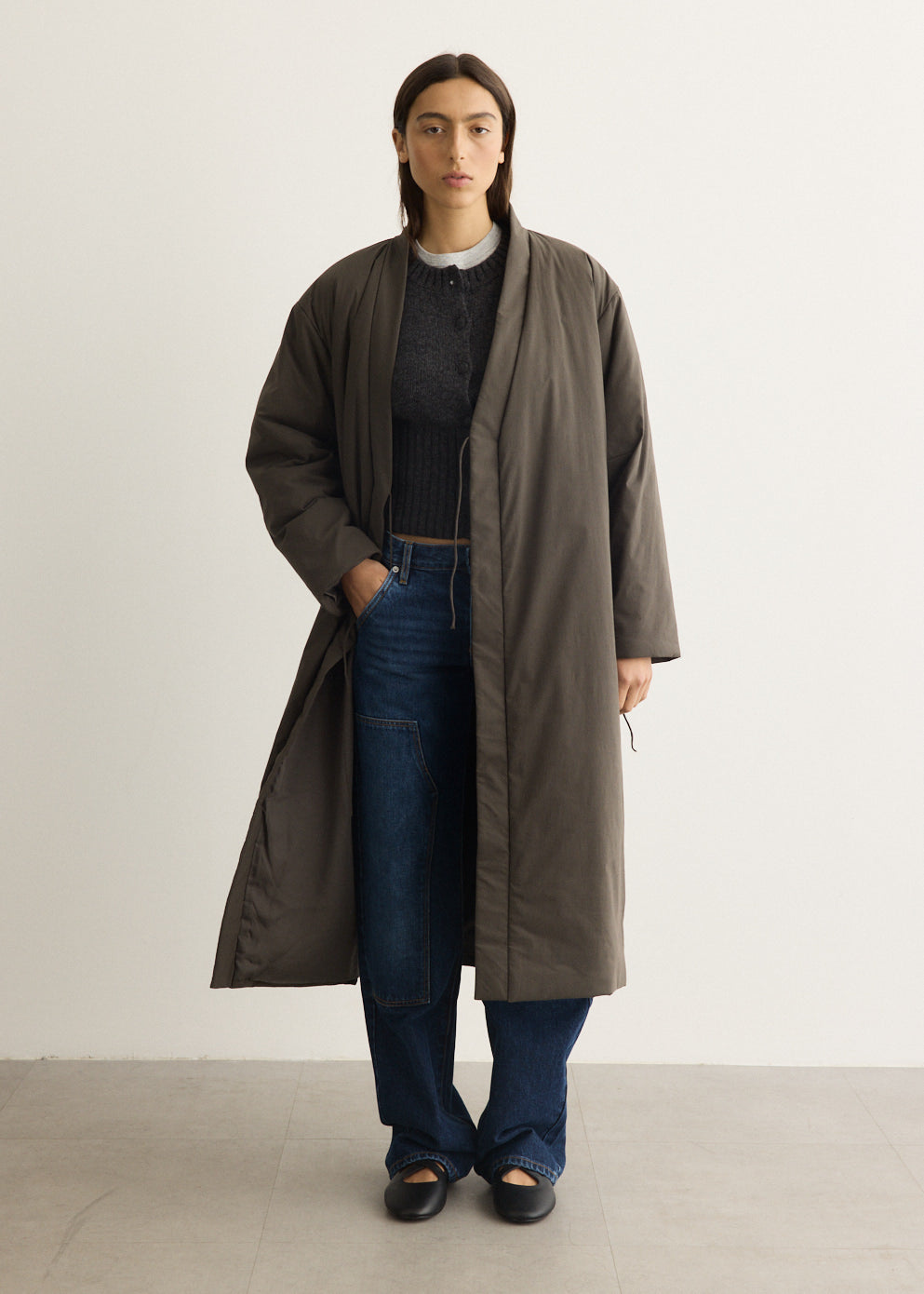 Pillow Wrap Coat