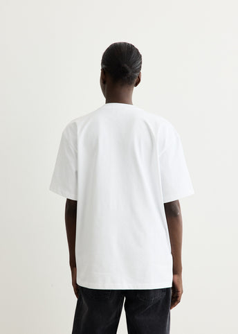 White Beaded Tiger T-Shirt
