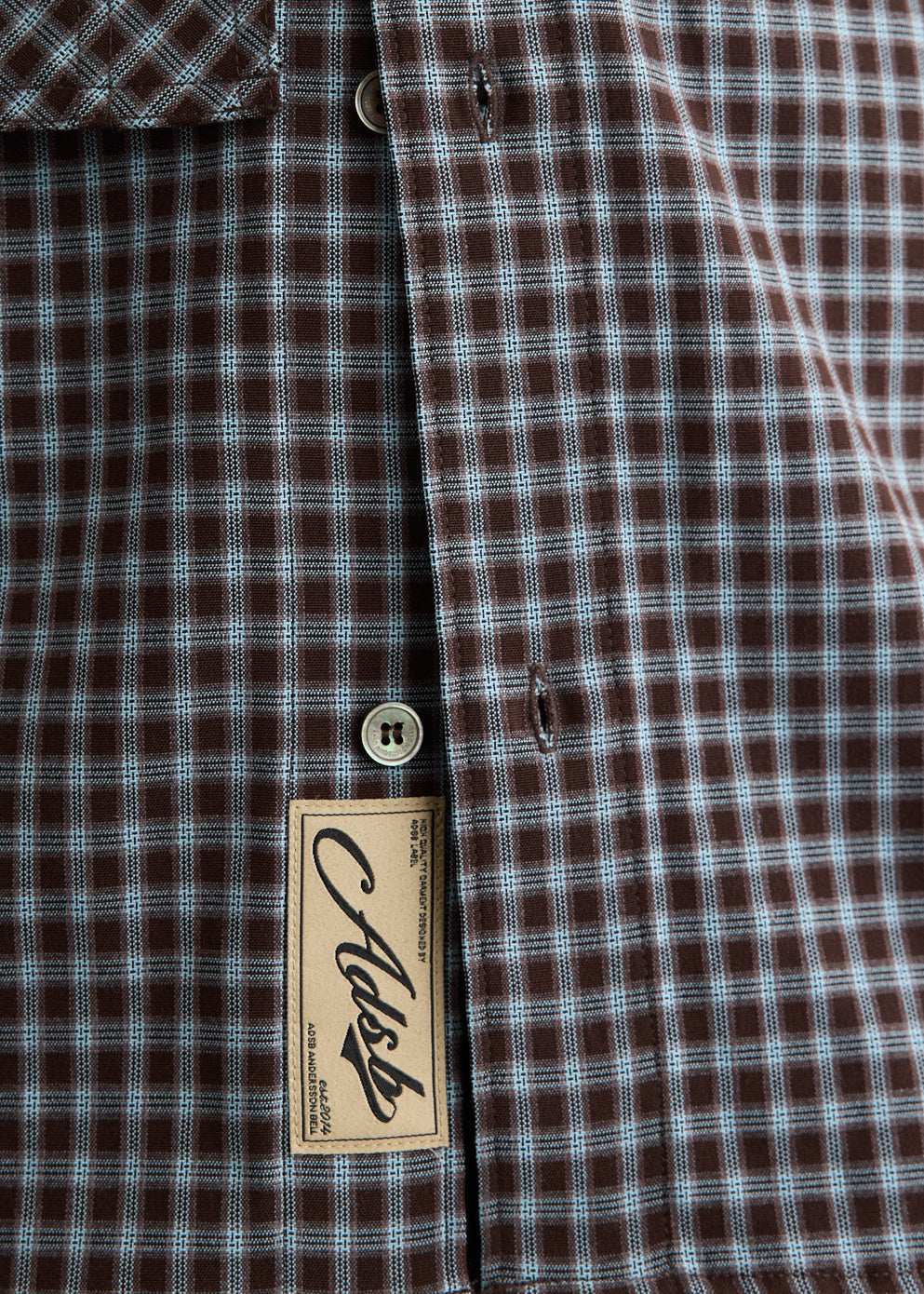 Maey Check Layered Shirt