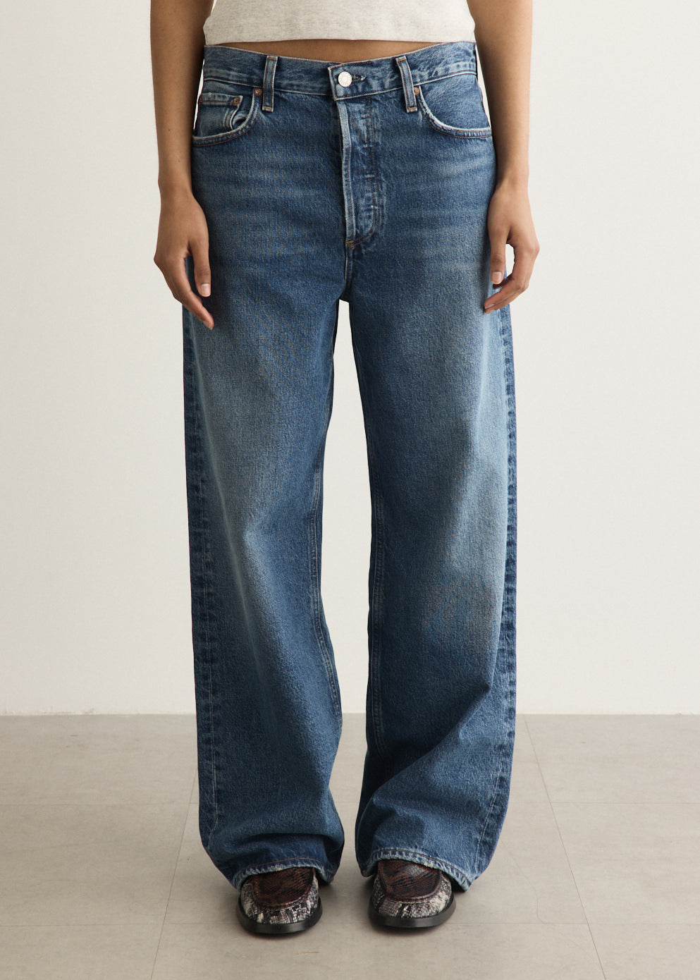 Low Slung Baggy Jeans