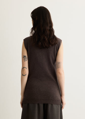 Fine Merino Tie Waist Top
