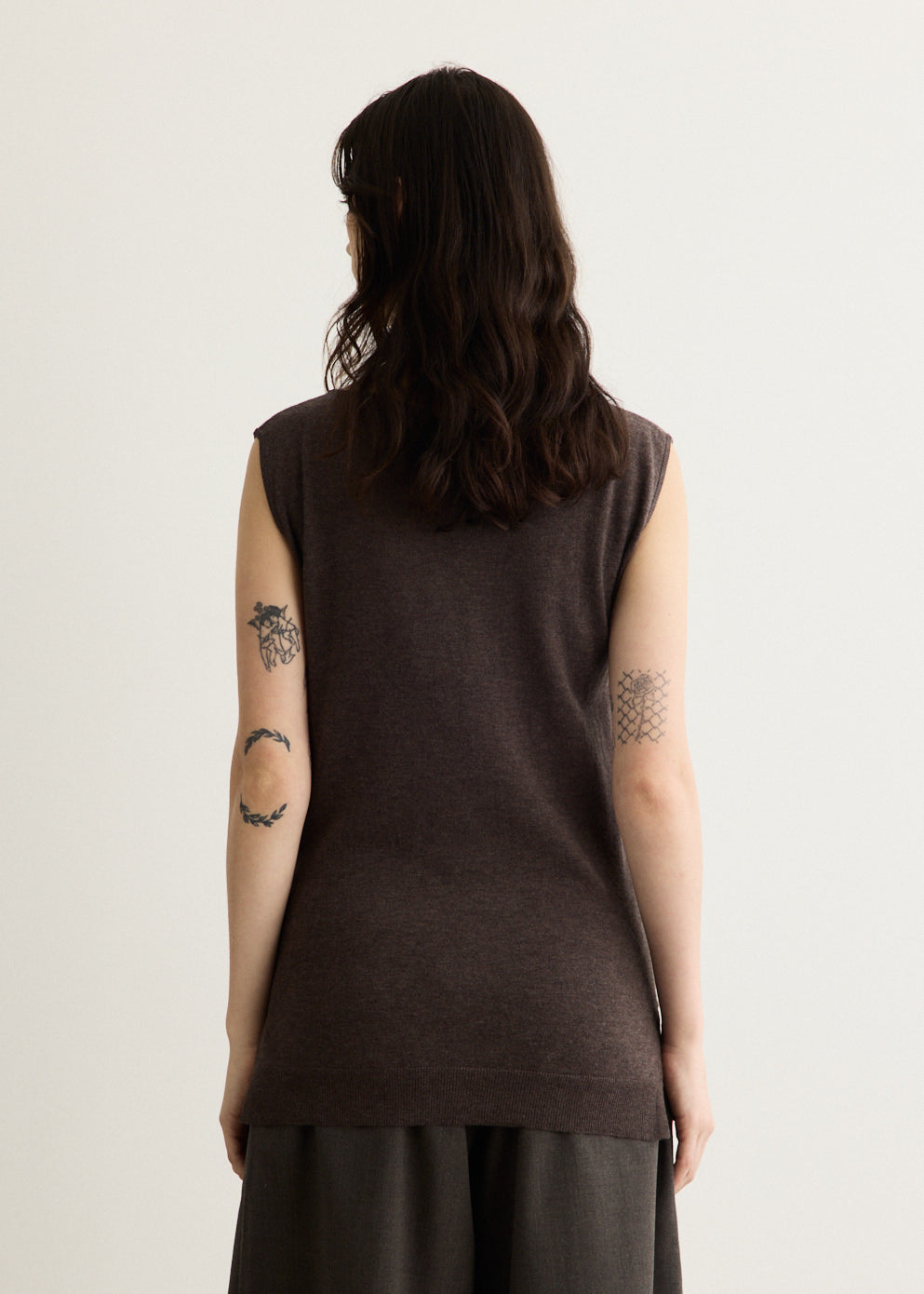 Fine Merino Tie Waist Top