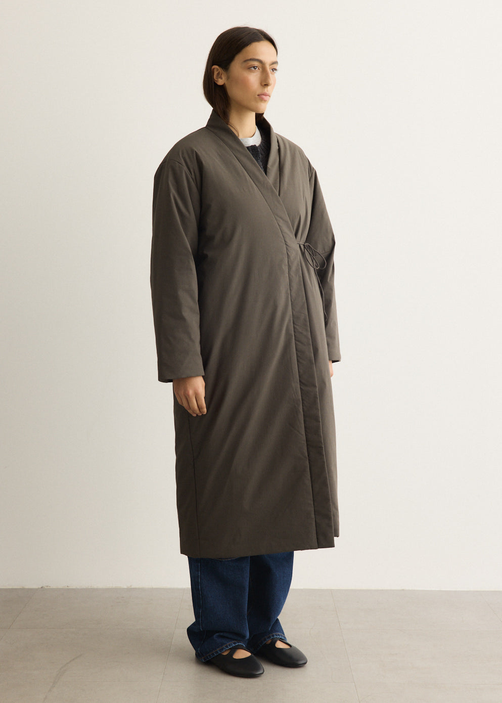 Pillow Wrap Coat