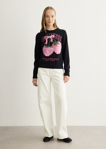 Graphic Wool Sweater