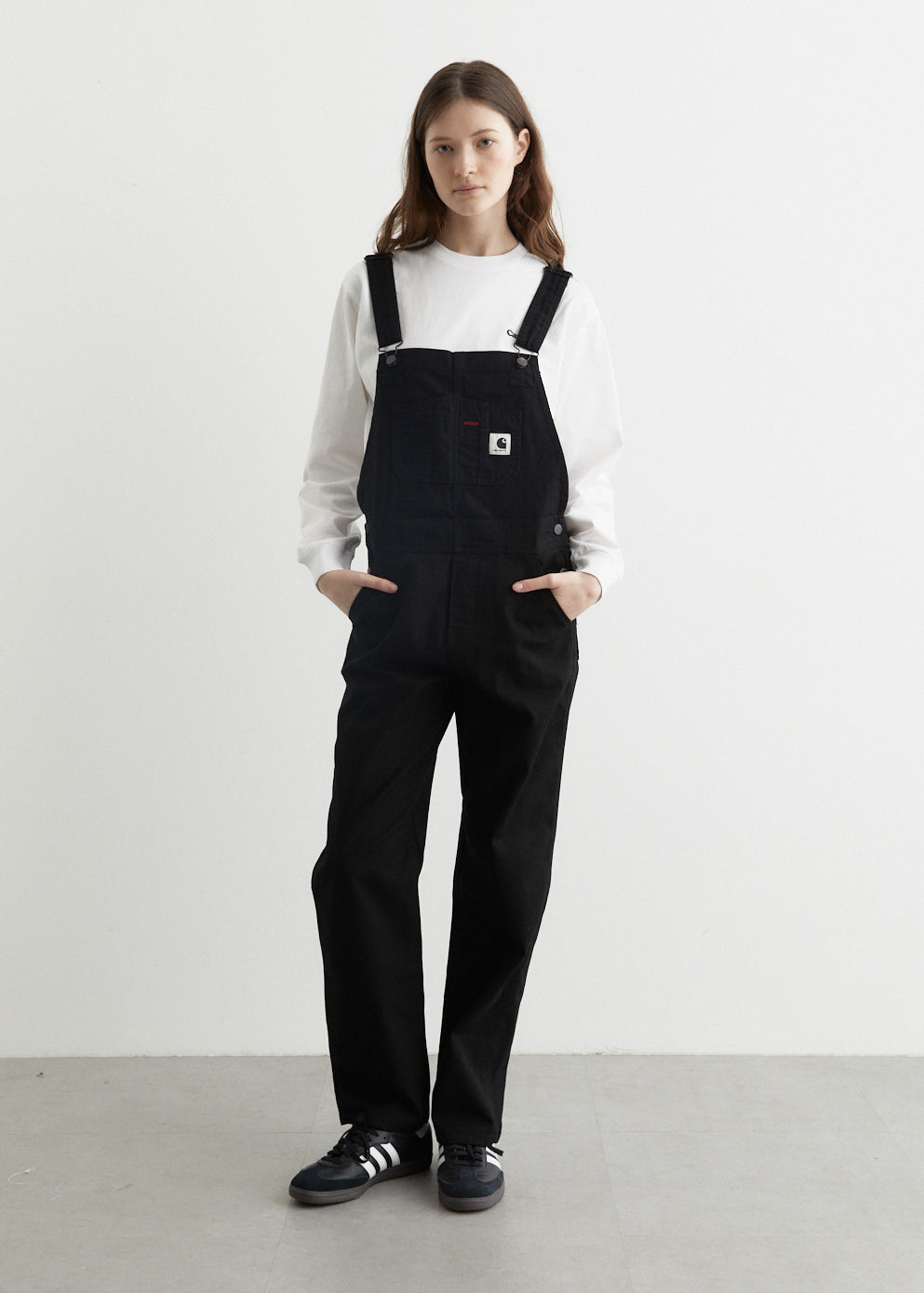 W' Bib Overalls Straight