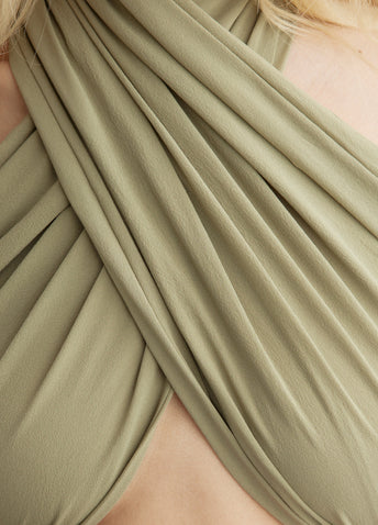 Draped Top Bra