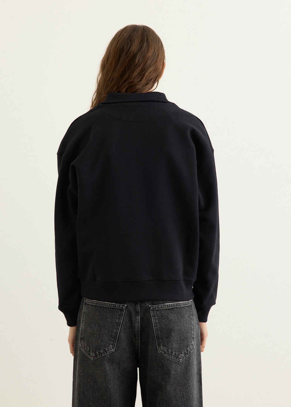 Baby Fox Half Zipped Sweatshirt