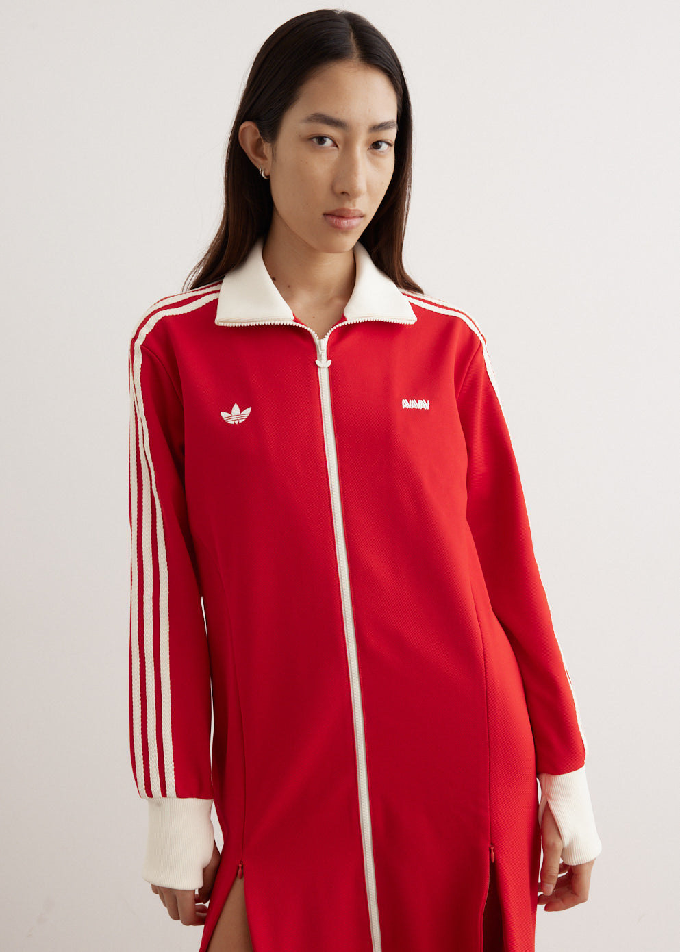 x Avavav Track Robe Dress x Avavav Track Robe Dress