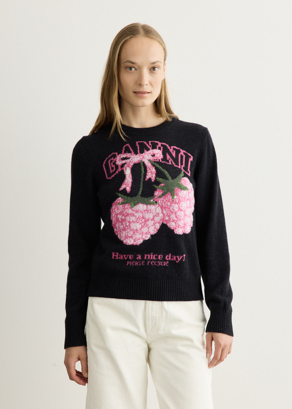 Graphic Wool Sweater
