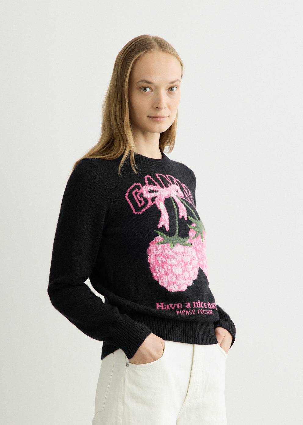 Graphic Wool Sweater