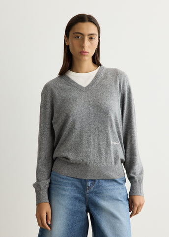 Unisex Soft V-Neck Jumper