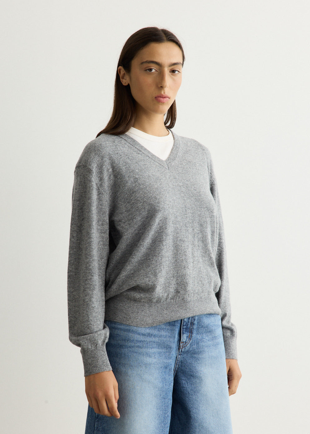 Unisex Soft V-Neck Jumper