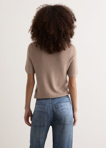 Darcey Cotton Cash Short Sleeve Polo