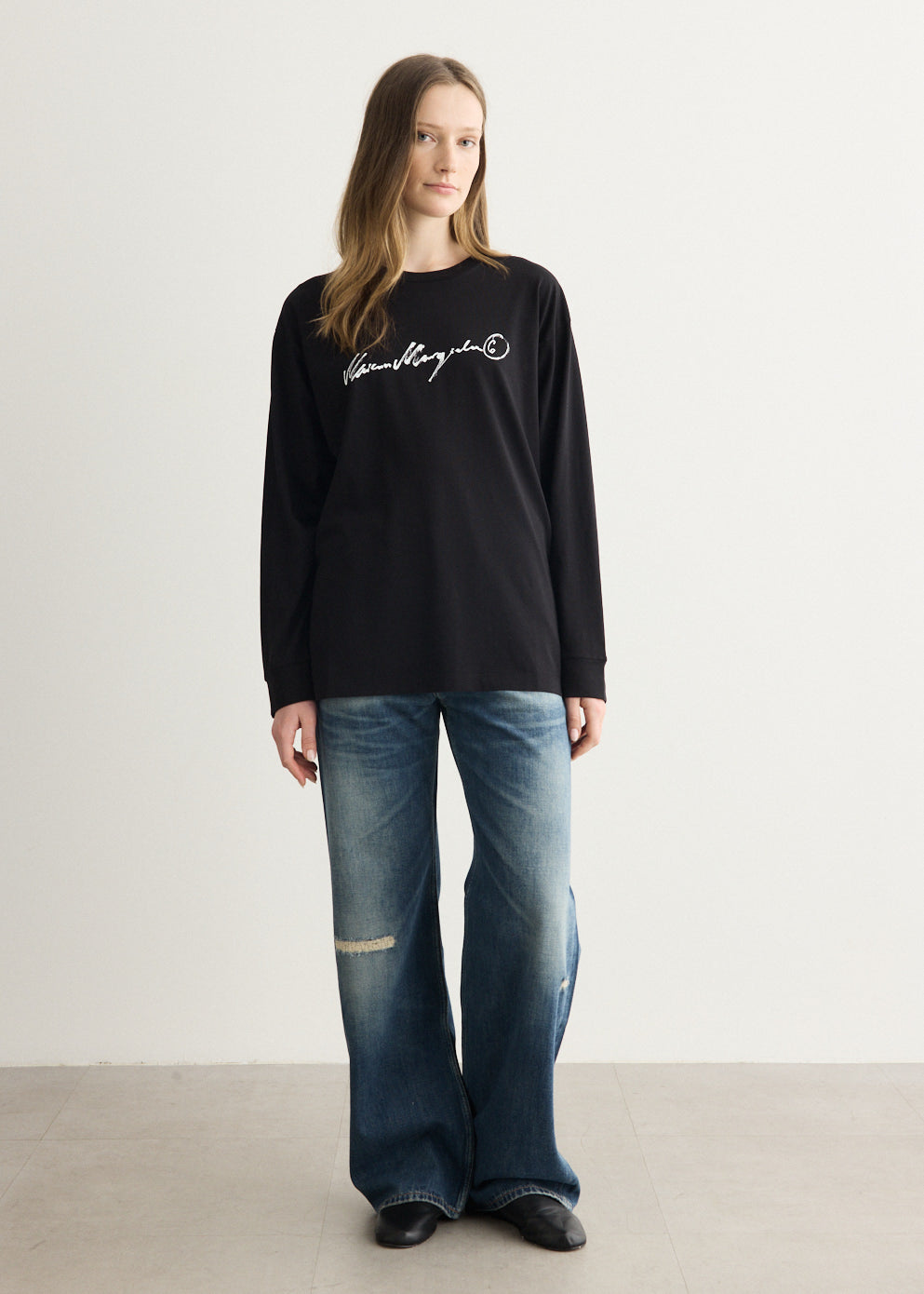 Black Long-Sleeve T-Shirt