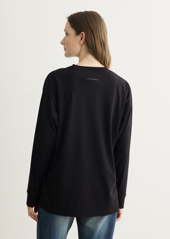 Black Long-Sleeve T-Shirt