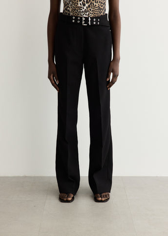 Black Belted Pants
