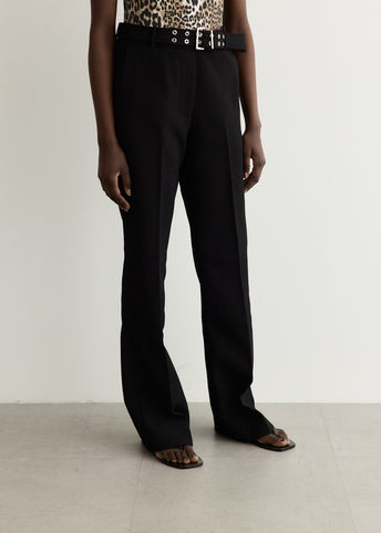 Black Belted Pants