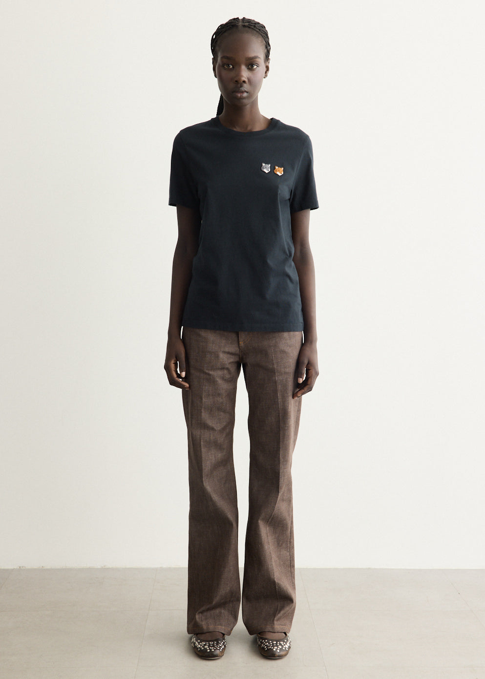 Double Fox Head Regular T-Shirt