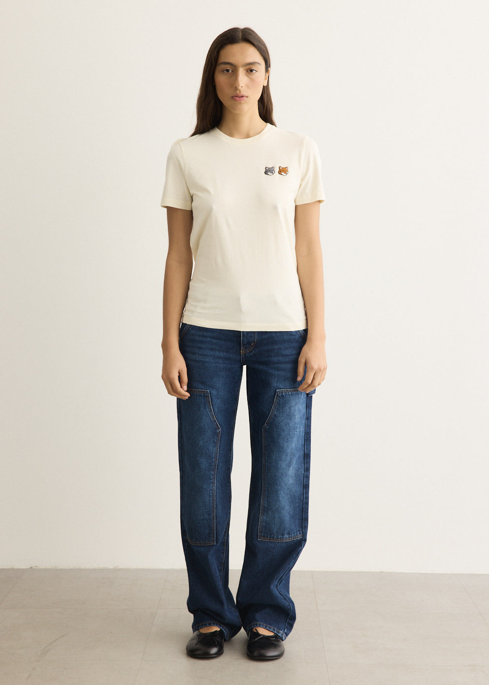 Double Fox Head Regular T-Shirt