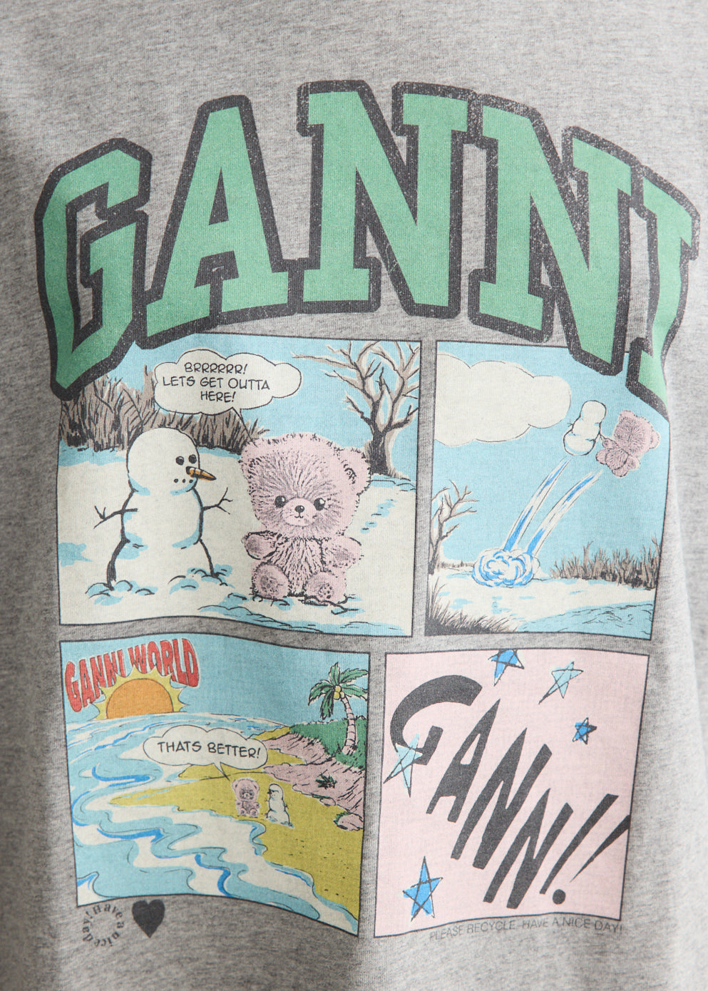 Comic Teddy Bear T-Shirt