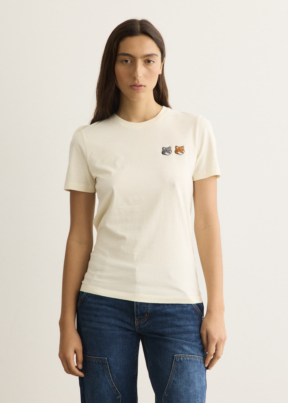 Double Fox Head Regular T-Shirt