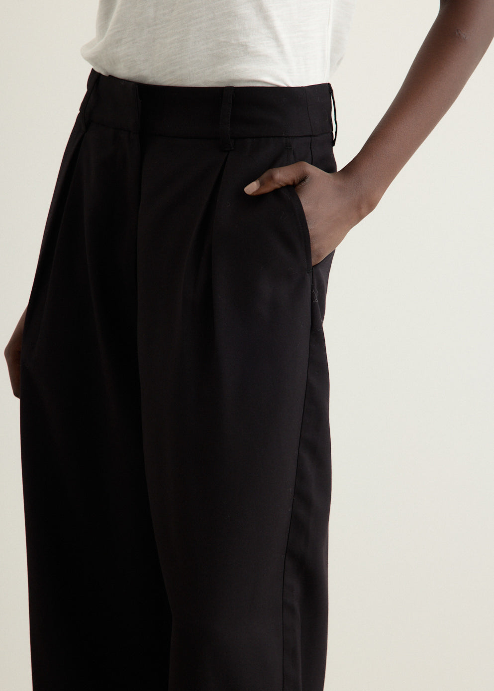 Fresco Barrel Leg Pants
