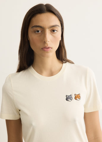 Double Fox Head Regular T-Shirt