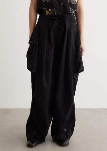 Combed Gabergine AOZAI Cargo Pants