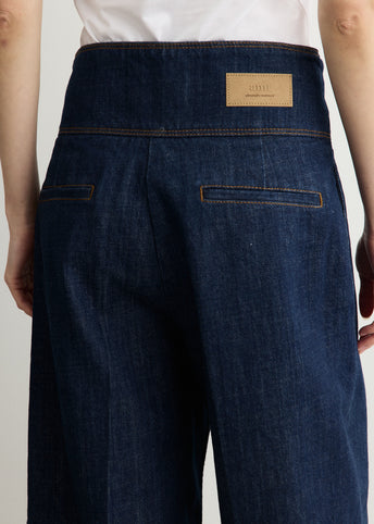 Wrapped Belted Balloon Fit Jeans