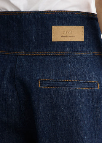 Wrapped Belted Balloon Fit Jeans