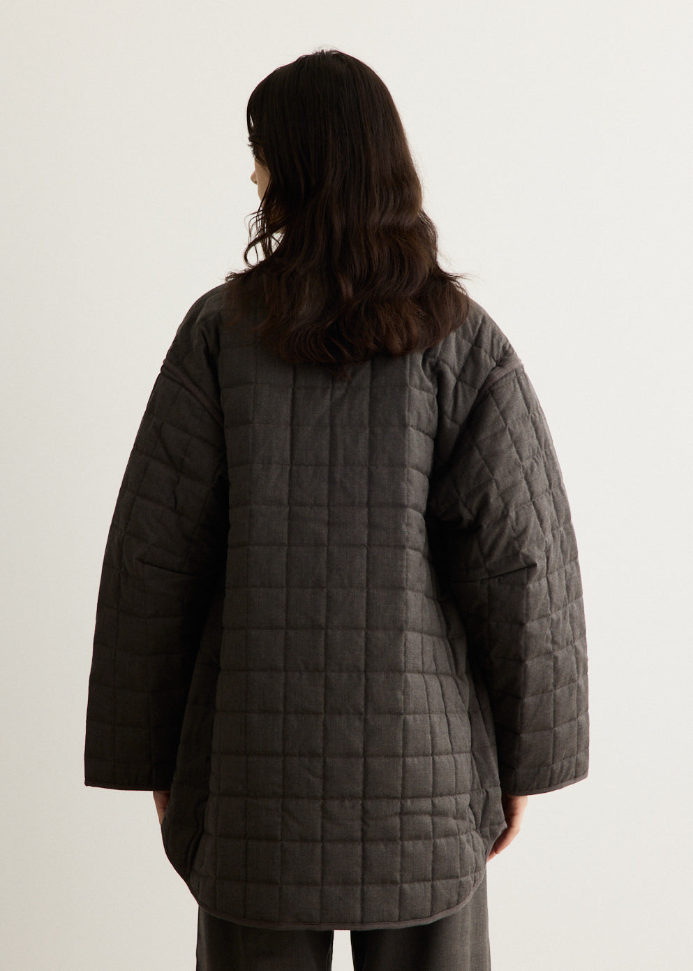 Wool Stitched Pillow Jacket