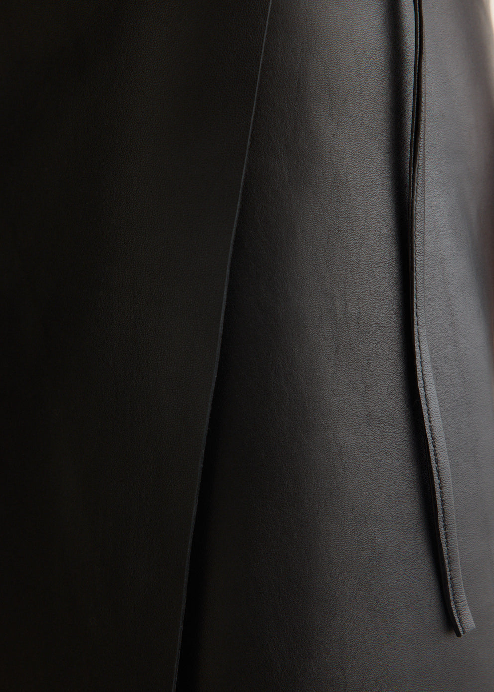 Leather Everyday Wrap Skirt
