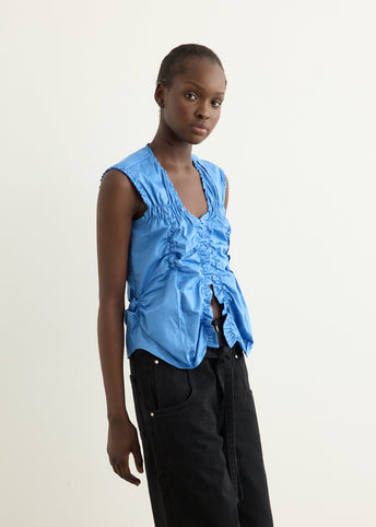 Incu Exclusive Wrinkle Sleeveless Shirt