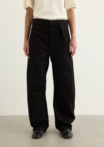 Twisted Belted Pants