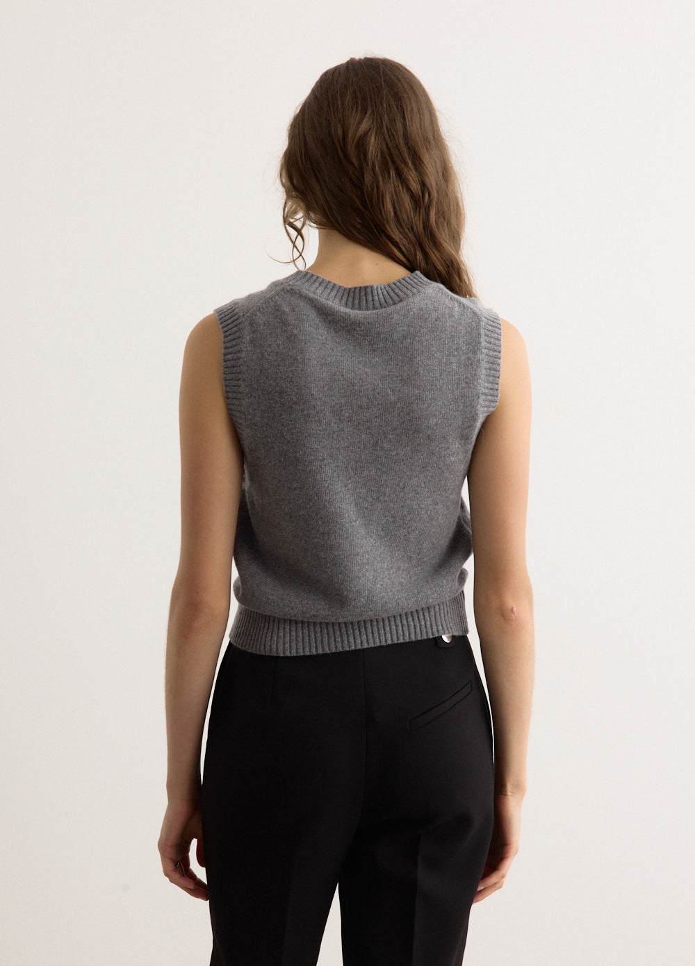 Graphic Wool Vest