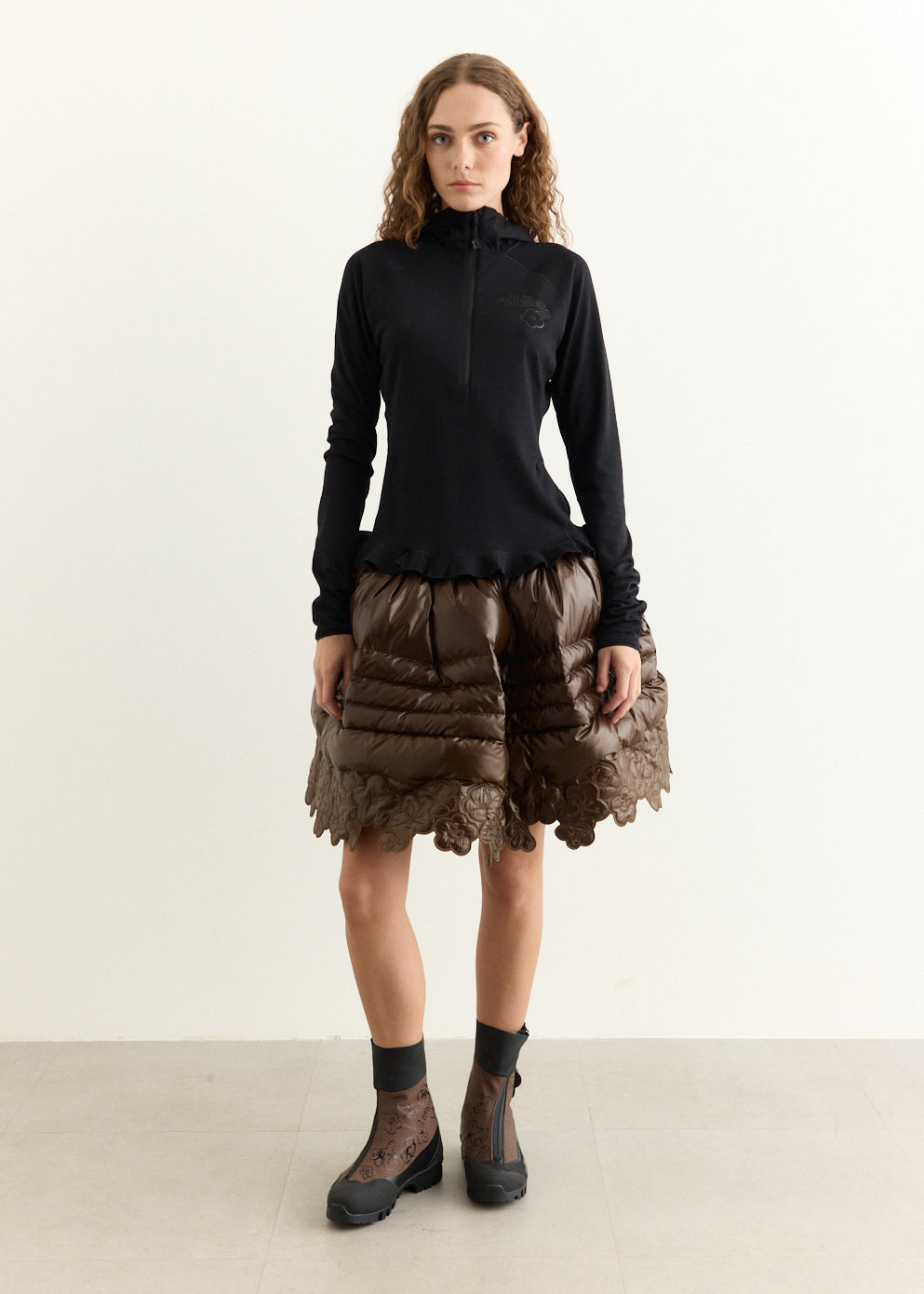 x Cecilie Bahnsen Elena Down Skirt